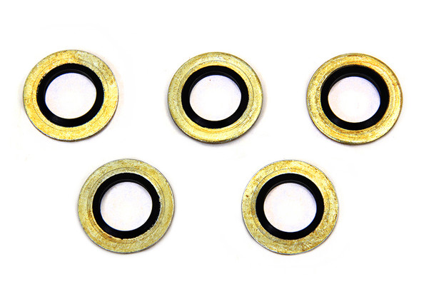V-Twin - 14-0568 - Banjo Bolt Washer with O-Ring 10mm