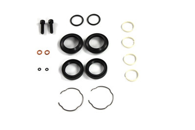 V-Twin - 14-0704 - Fork Seal Rebuild Kit - Fits 1991-2005 Harley-Davidson FXD, 1987-1994 FXR, 1988-2015 XL
