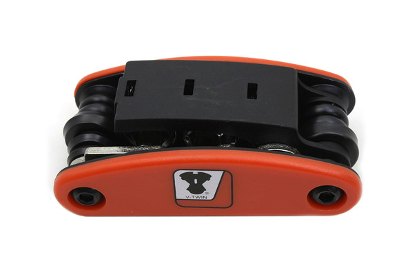 V-Twin - 16-0078 - 13 in 1 Folding Tool Kit