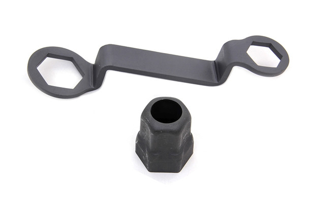 V-Twin - 16-1345 - Parkerized 18mm Spark Plug Socket Tool Set