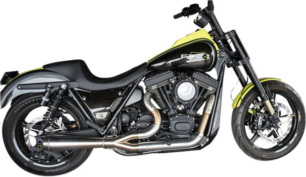 Trask - Assault 2 into 1 Stainless Exhaust - fits '84-'00 FXR