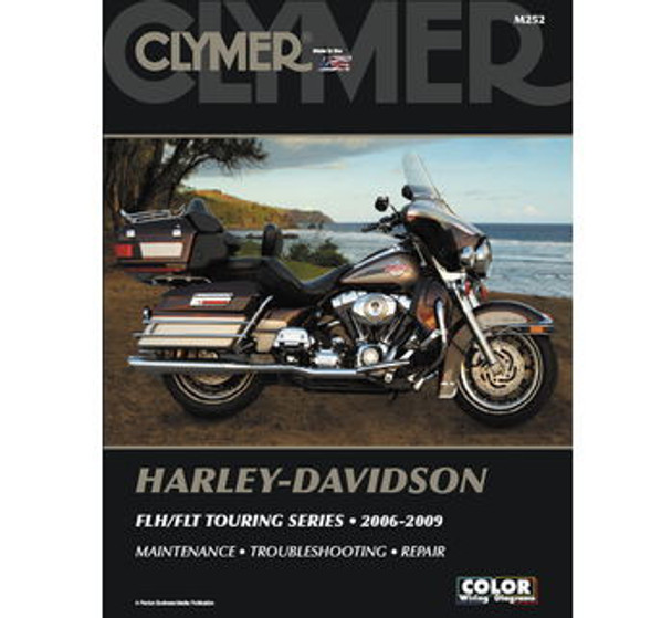  Clymer - Manual for '06-'09 Harley Davidson FLH,FLT Touring Series 