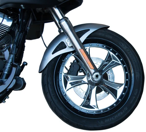 ハーレー FXD XLH FXR フロントフェンダー Russ Wernimont Designs - Retro Front Fender - Fits FXD, FXR, and