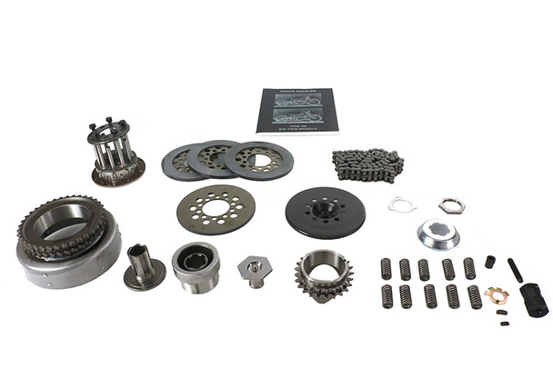 V-Twin - 18-3275 - Compensator Primary Drive Kit - Fits 1937-1948 Harley-Davidson UL, 1941-1953 FL, 1936-1952 EL