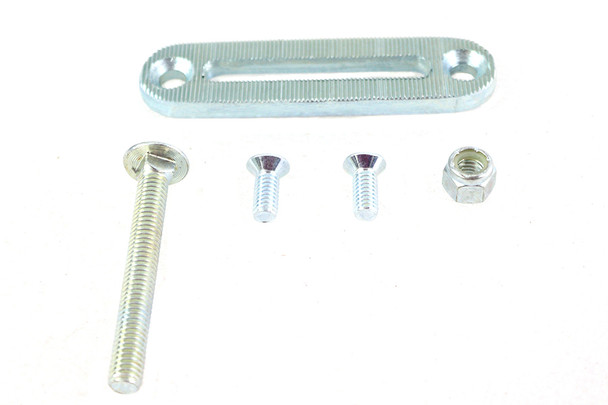 V-Twin - 18-3634 - Chain Tensioner Anchor Plate and Carriage Bolt
