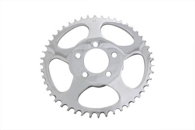 V-Twin - 19-0218 - Rear Sprocket Chrome 48 Tooth