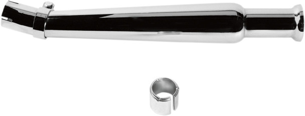 EMGO Bell-End Megaphone Mufflers - Chrome