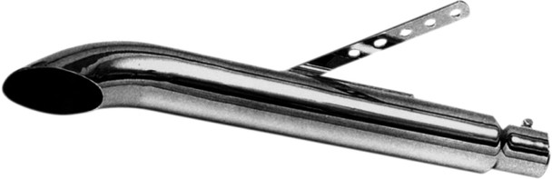 EMGO - Turnout Style Muffler - Chrome