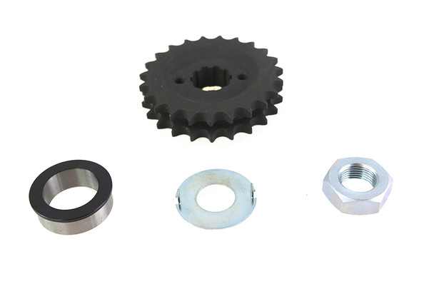V-Twin - 19-0947 - Splined Engine Sprocket Kit 23 Tooth - Fits 1955-1969 Harley-Davidson FL