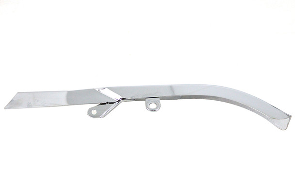 V-Twin - 20-0261 - Upper Chrome Rear Belt Guard - Fits 2007-2017 Harley-Davidson FXSE, FLSTSC, FLSTFBS, FLSTSB, FXCW, FLSS, FXS, FXSTB, FLS, FLSTFB, FXST, FXSB