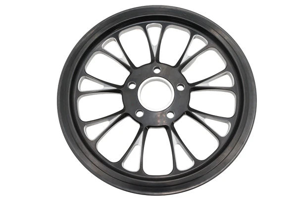 V-Twin - 20-4651 - Manhattan Rear Drive Pulley 65 Tooth Black Cut