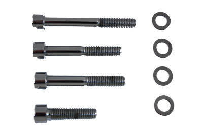 V-Twin - 2080-4 - Allen Mount Kit for Front Brake Caliper Chrome