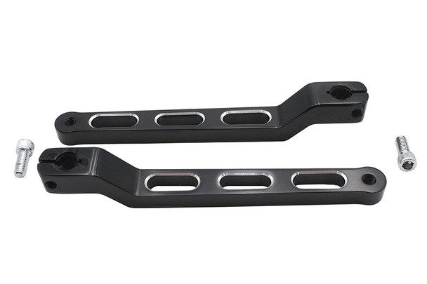 V-Twin - 21-0035 - Extended Heel Toe Shifter Lever Set Black