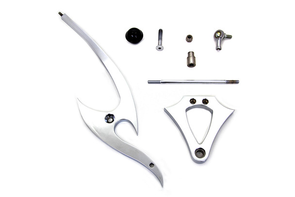 V-Twin - 21-0259 - Chrome Billet Jockey Shifter Kit