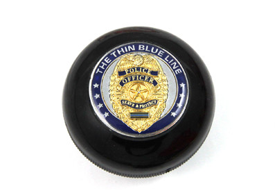 V-Twin - 21-0986 - Police Badge Shifter Knob