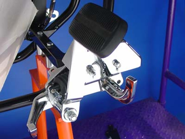 V-Twin - 22-0512 - Brake Control Kit with Chrome Master Cylinder