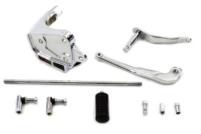 V-Twin - 22-0523 - Shifter Control Kit Chrome - Fits 2000-2006 Harley-Davidson FXST