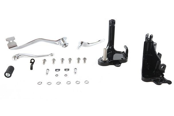 V-Twin - 22-0679 - FLST Forward Control Conversion Kit Chrome - Fits 2007-2017 Harley-Davidson FLST (FLSTC, FLSTF, FLSTN, FLSTSB, FLSTSC)
