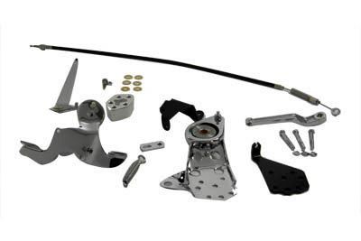 V-Twin - 22-0705 - Jockey Shifter Control Kit Chrome - Fits 1979-1984 Harley-Davidson FL