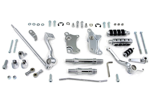 V-Twin - 22-0719 - Forward Control Kit Chrome
