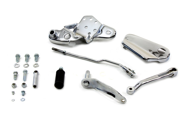 V-Twin - 22-0809 - Replica Foot Shifter Control Kit Splined