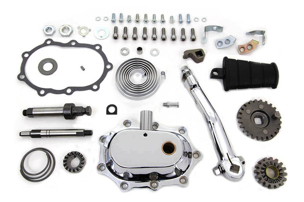 V-Twin - 22-0834 - Chrome Kick Starter Kit - Fits 1937-1948 Harley-Davidson UL, 1971-1984 FX, 1936-1940 EL, 1941-1984 FL