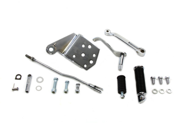 V-Twin - 22-1003 - Chrome Replica Shifter Control Kit