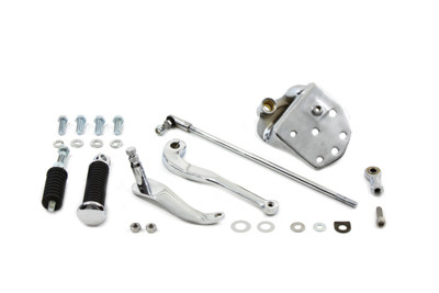 V-Twin - 22-1009 - Chrome Replica Shifter Control Kit - Fits 1990-1999 Harley-Davidson FXST