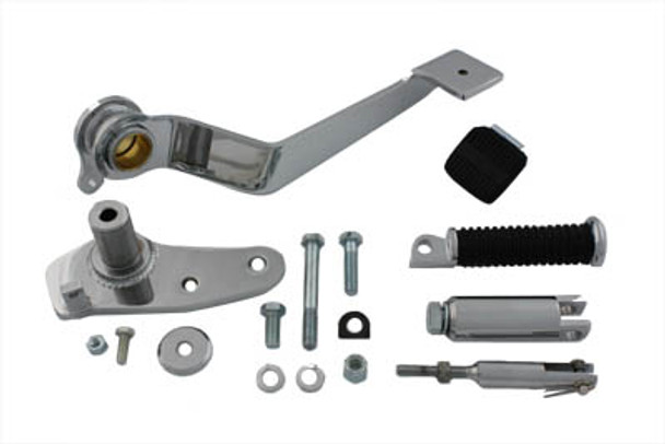 V-Twin - 22-1082 - Chrome Replica Brake Control Kit