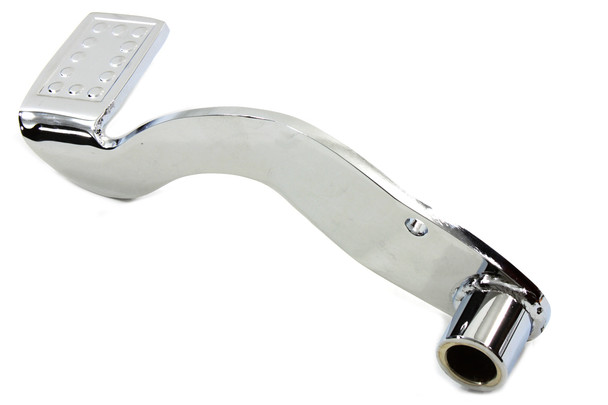 V-Twin - 23-0156 - Brake Pedal Dimpled Chrome