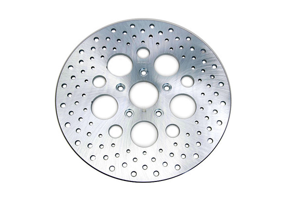 V-Twin - 23-0300 - 11-1/2 inch Front Drilled Brake Disc