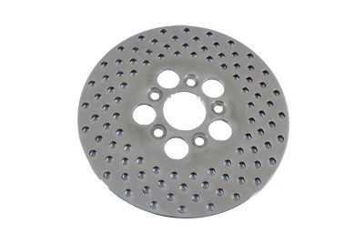 V-Twin - 23-0340 - 10 inch Drilled Front or Rear Brake Disc