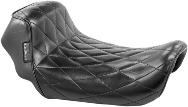 Le Pera -Diamond Sprocket Solo Seats - fits '06-'17 Harley FLD/FXD/FXDWG