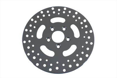 V-Twin - 23-0468 - 11-1/2 inch Drilled Rear Brake Disc