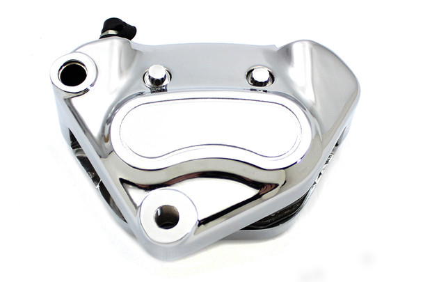 V-Twin - 23-0554 - Chrome Front 4 Piston Caliper