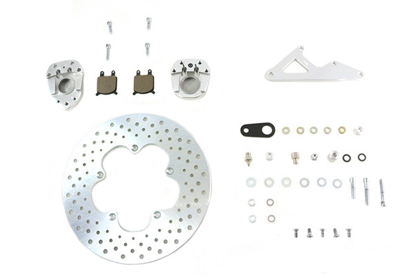 V-Twin - 23-0626 - Front Brake Caliper and 11-1/2 inch Disc Kit