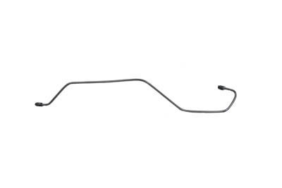 V-Twin - 23-0704 - Steel Rear Brake Line Matte Chrome