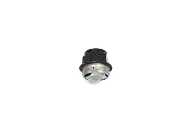 V-Twin - 23-0735 - Black Master Cylinder Filler Top Plug Cap - Fits 1958-1978 Harley-Davidson FL, 1971-1978 FX