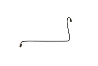 V-Twin - 23-0761 - Steel Rear Brake Line Zinc - Fits 1958-1969 Harley-Davidson FLH, FL