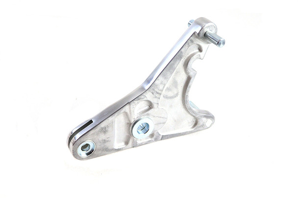 V-Twin - 23-0801 - Rear Brake Caliper Bracket Polished - Fits 1973-1980 Harley-Davidson FL, FX