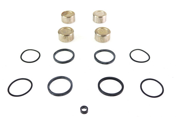 V-Twin - 23-0810 - Front Caliper Piston Kit with Seals
