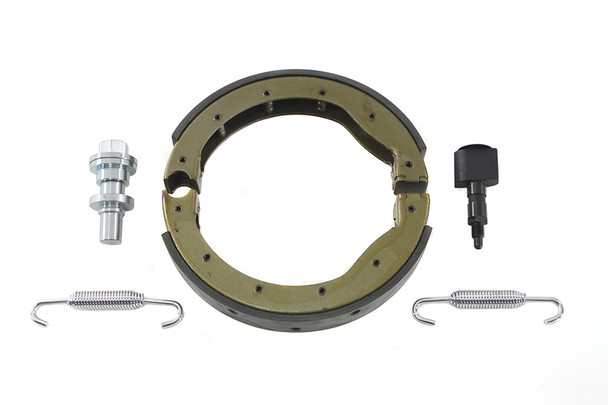 V-Twin - 23-0818 - Rear Brake Shoe Kit - Fits 1973-1978 Harley-Davidson XL (Rear)