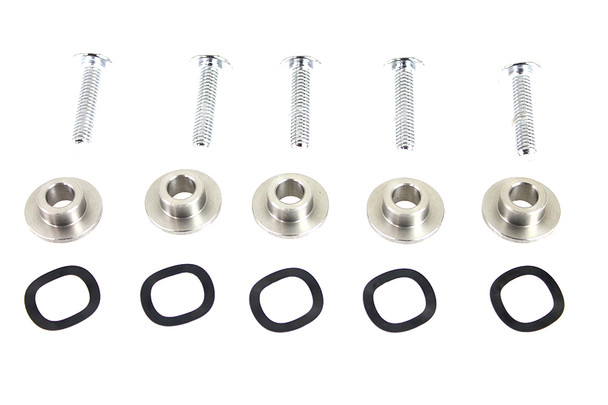 V-Twin - 23-0943 - Chrome Front Disc Hardware Kit