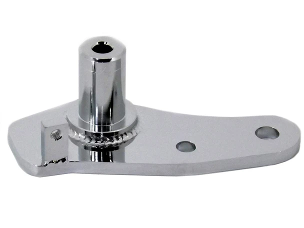 V-Twin - 23-1209 - Brake Pedal Mount Plate Chrome - Fits 1990-1999 Harley-Davidson FXST