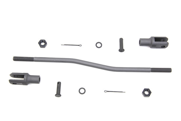 V-Twin - 23-1342 - Front Mechanical Brake Rod Kit Parkerized