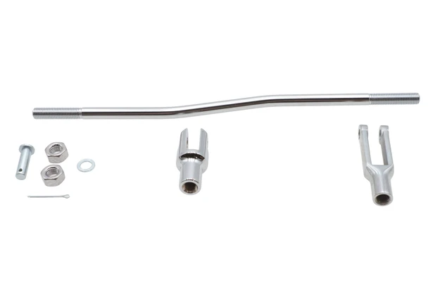 V-Twin - 23-1476 - Mechanical Brake Rod Assembly - Fits 1938-1947 Harley-Davidson UL, 1941 FL (957), 1936-1940 EL