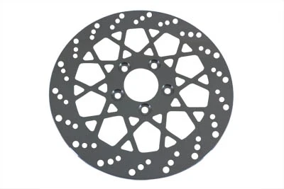 V-Twin - 23-1520 - 11-1/2 inch Rear Brake Disc X-Spoke Style