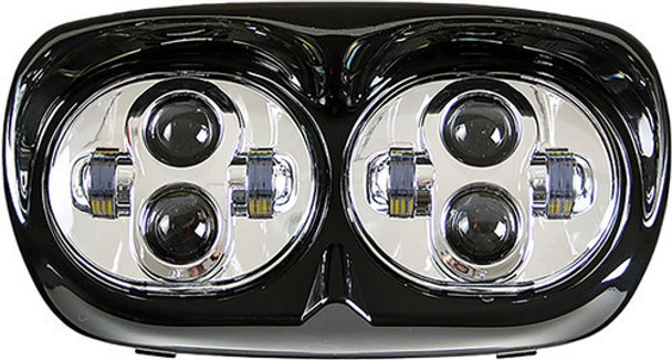  Pathfinder - '04-'13 Harley FLTR Road Glide LED Headlight - Black or Chrome 