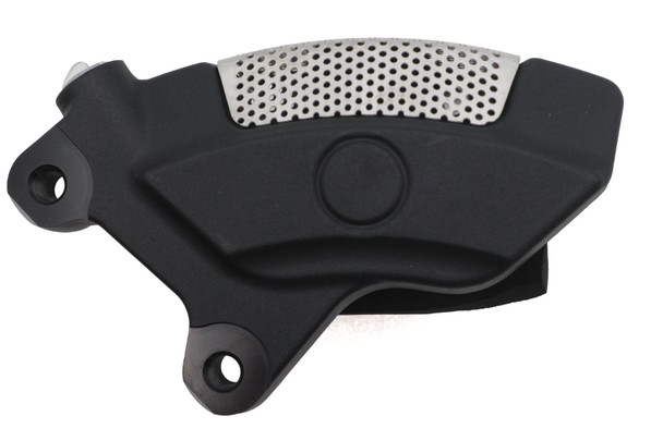 V-Twin - 23-1801 - Black Front Left Side Caliper with Brake Pads