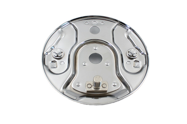 V-Twin - 23-3022 - Rear Hydraulic Brake Backing Plate Chrome